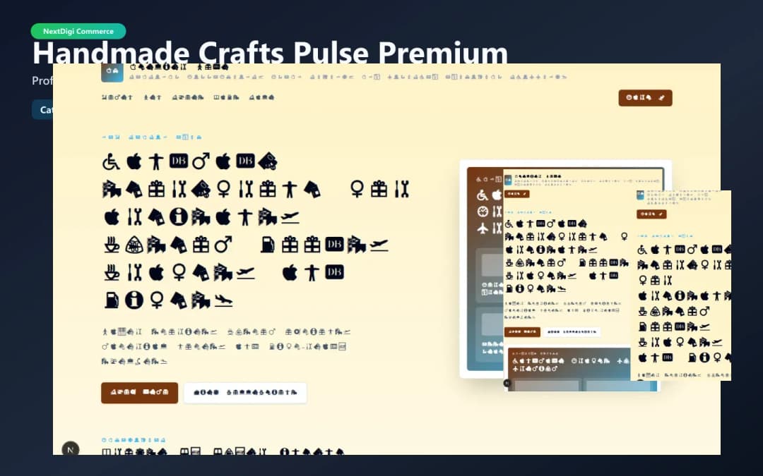 Handmade Crafts Pulse Premium preview