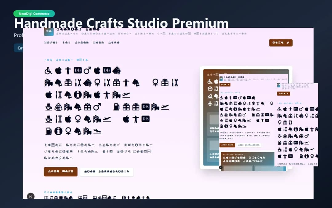 Handmade Crafts Studio Premium preview