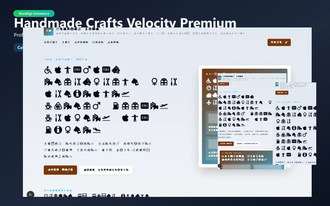 Handmade Crafts Velocity Premium preview