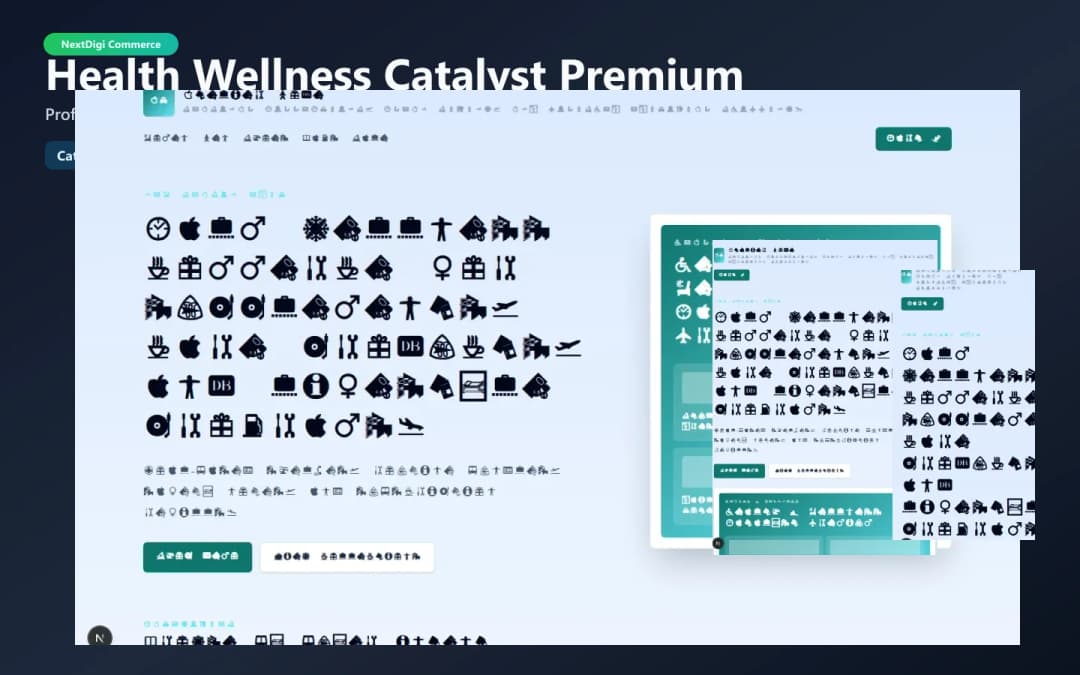 Health & Wellness Catalyst Premium preview