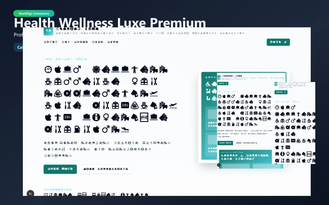 Health & Wellness Luxe Premium preview