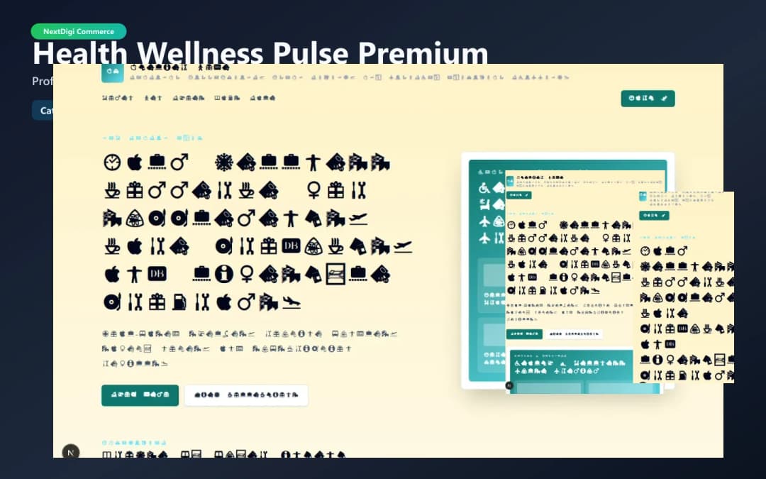 Health & Wellness Pulse Premium preview