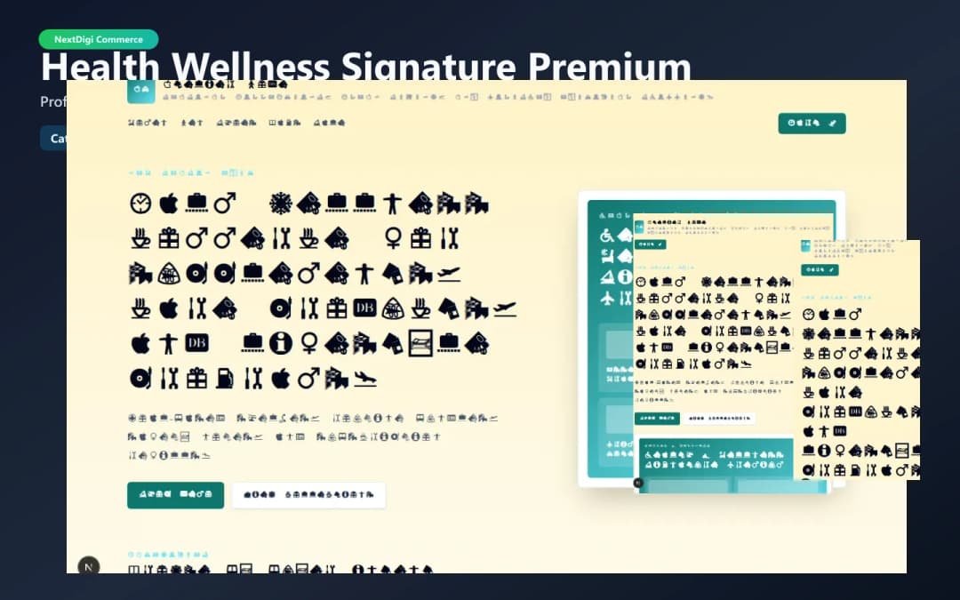 Health & Wellness Signature Premium preview