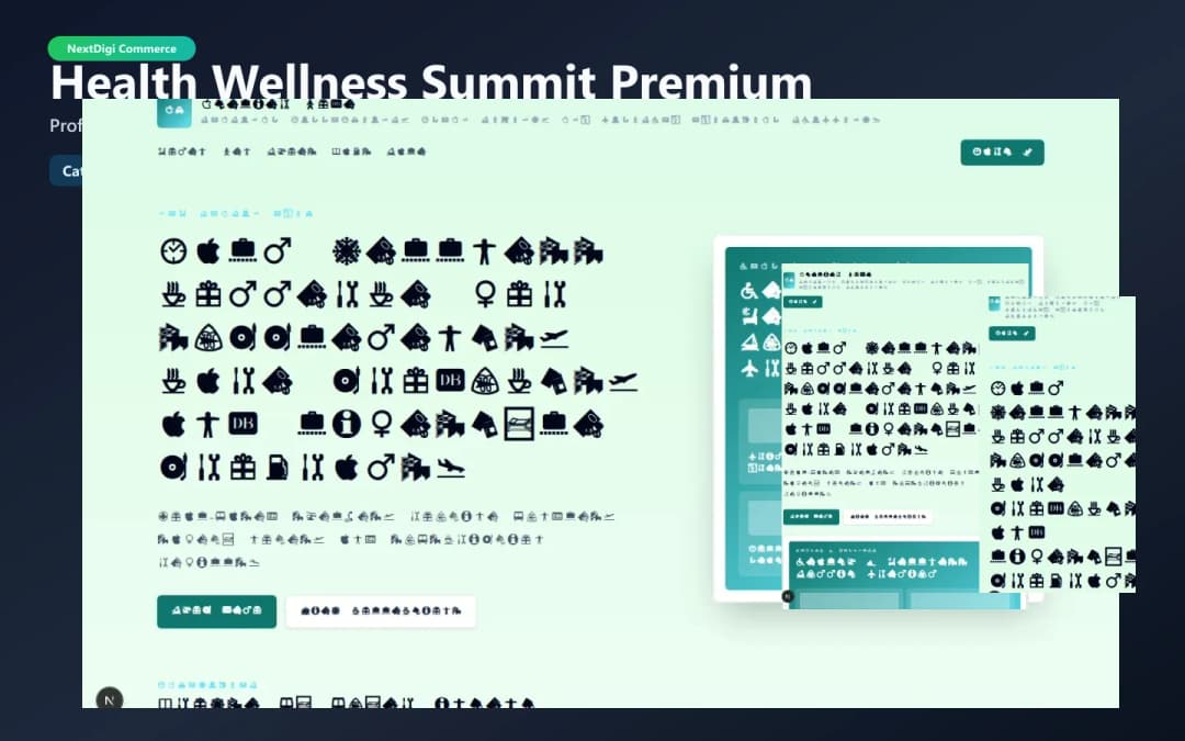 Health & Wellness Summit Premium preview