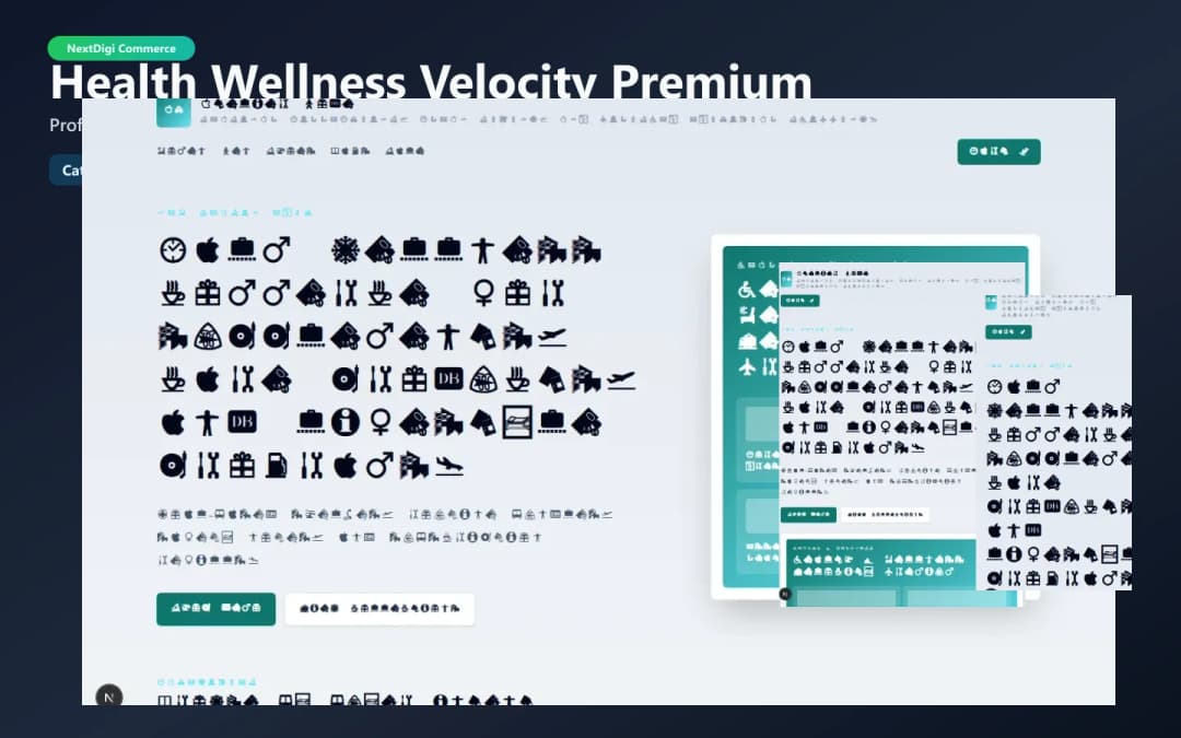 Health & Wellness Velocity Premium preview