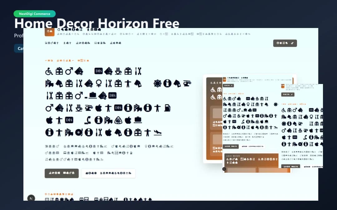 Home Decor Horizon Free preview