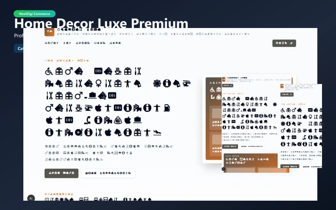 Home Decor Luxe Premium preview