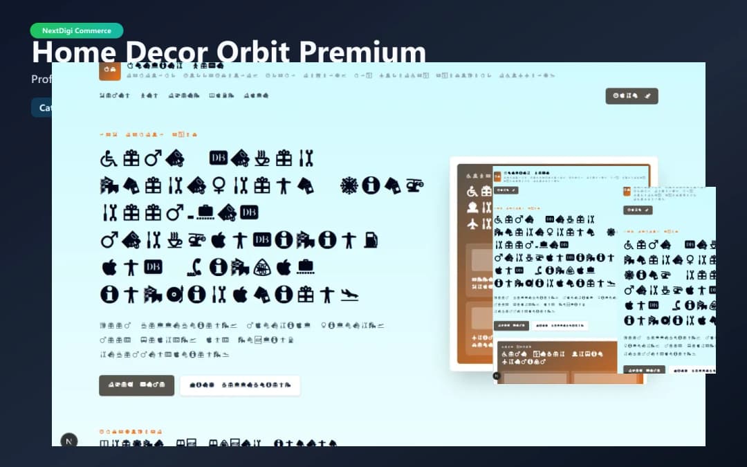 Home Decor Orbit Premium preview