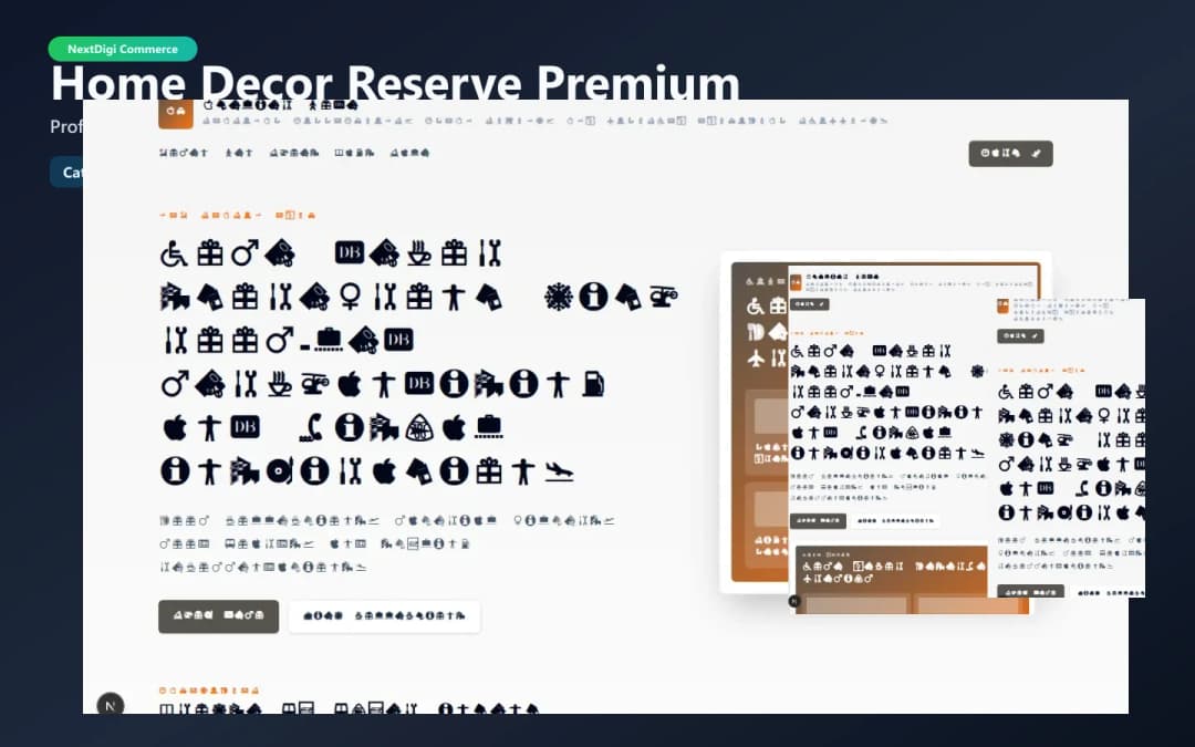 Home Decor Reserve Premium preview