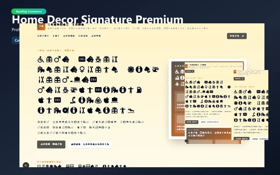 Home Decor Signature Premium preview