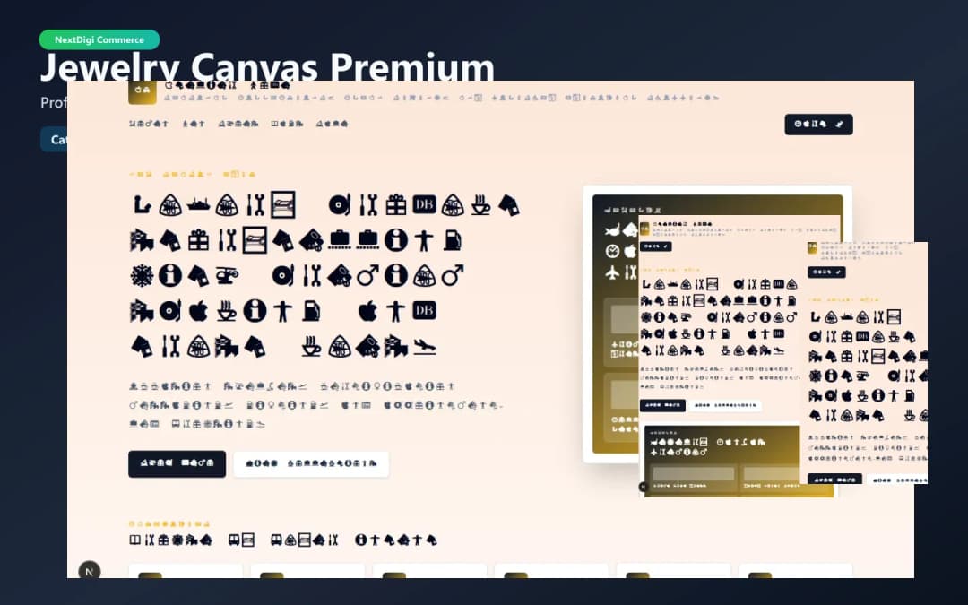 Jewelry Canvas Premium preview