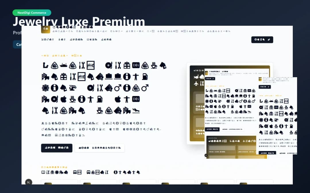 Jewelry Luxe Premium preview