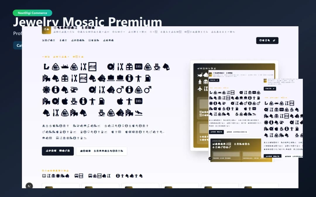 Jewelry Mosaic Premium preview