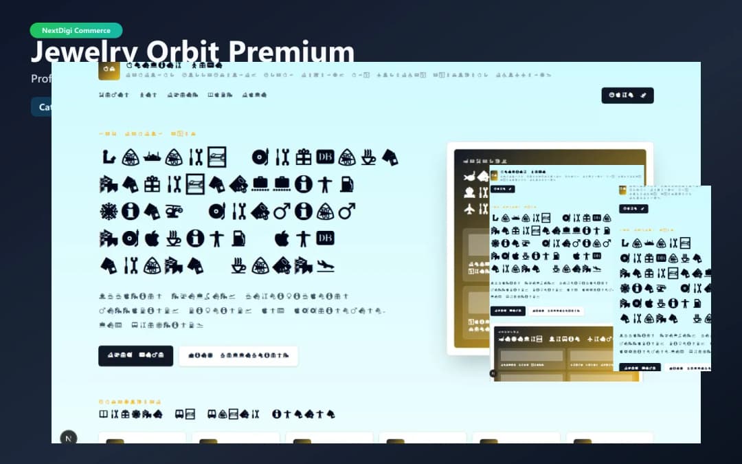 Jewelry Orbit Premium preview