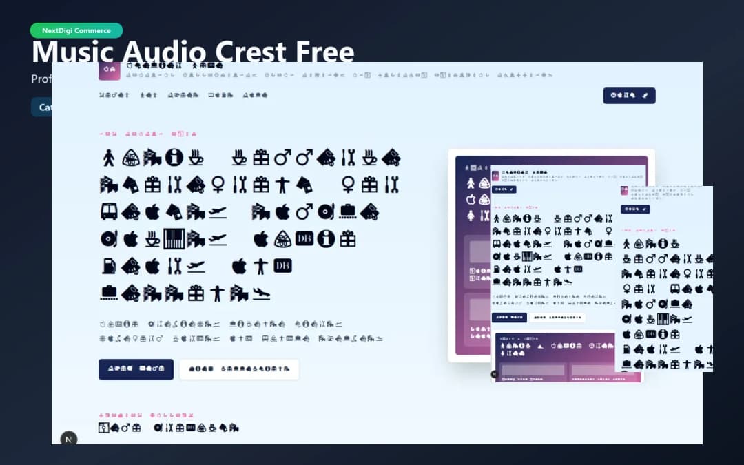 Music & Audio Crest Free preview