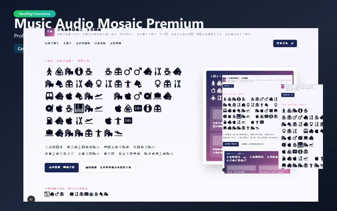 Music & Audio Mosaic Premium preview