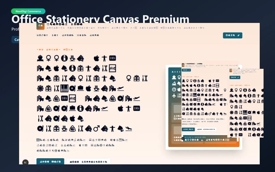 Office & Stationery Canvas Premium preview