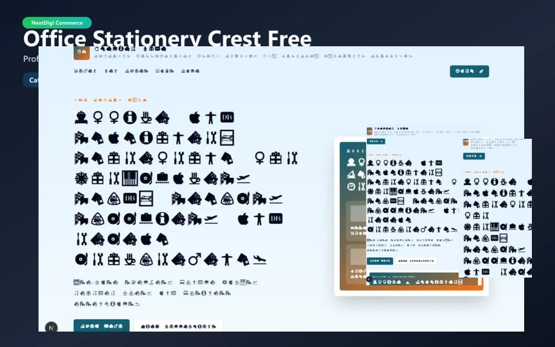 Office & Stationery Crest Free preview