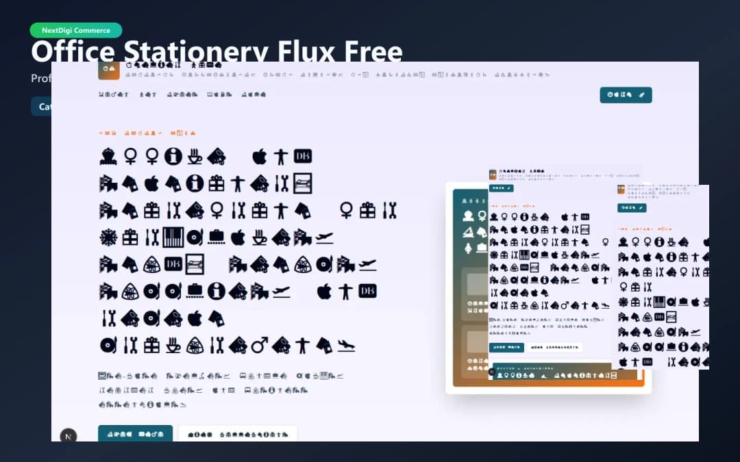 Office & Stationery Flux Free preview