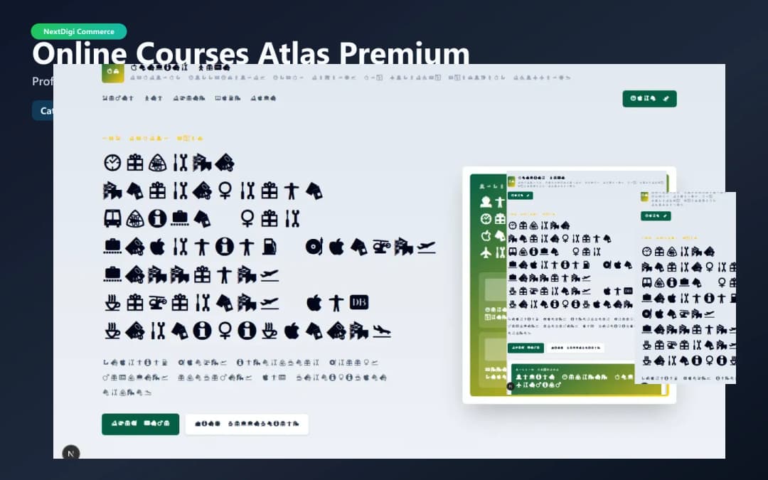 Online Courses Atlas Premium preview