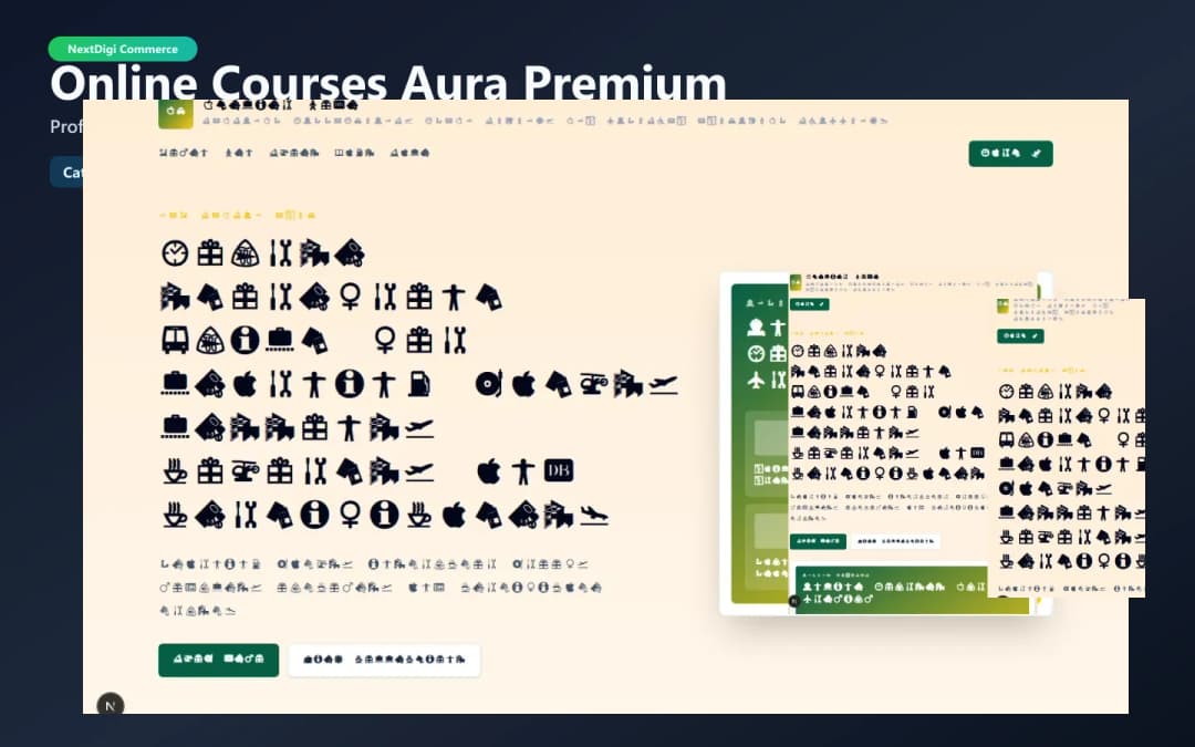 Online Courses Aura Premium preview