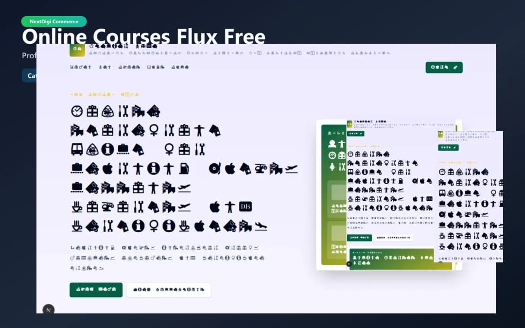 Online Courses Flux Free preview