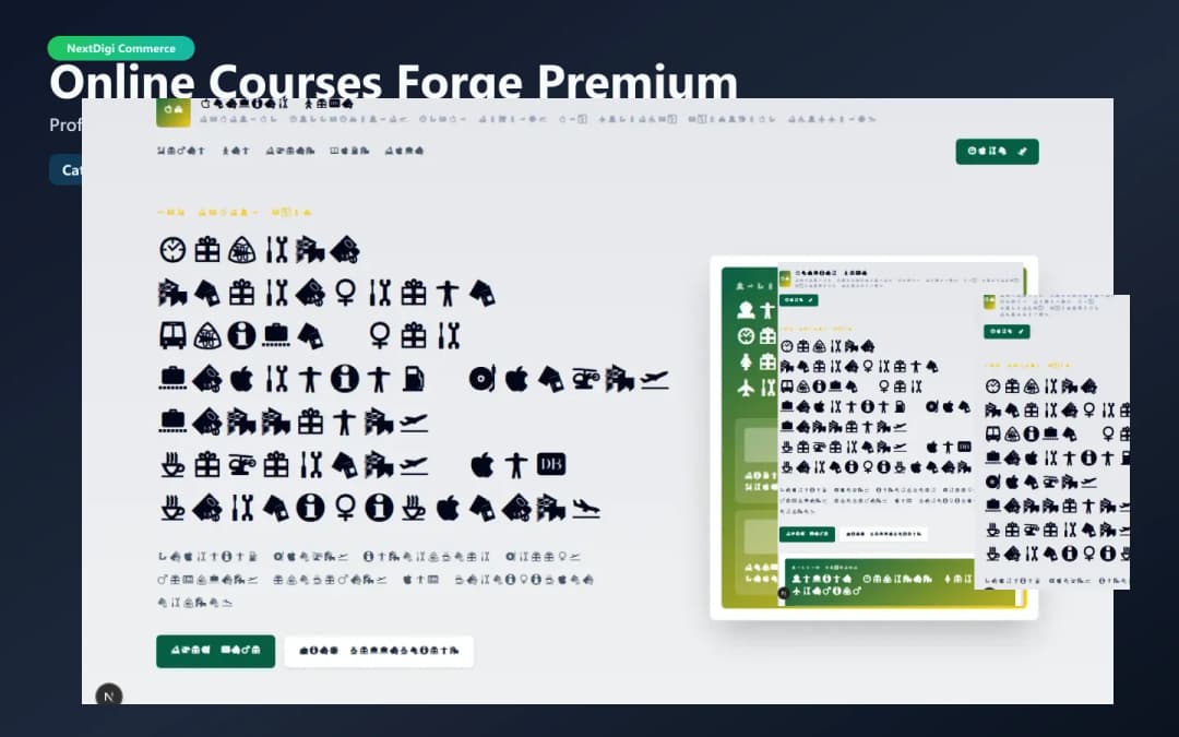 Online Courses Forge Premium preview