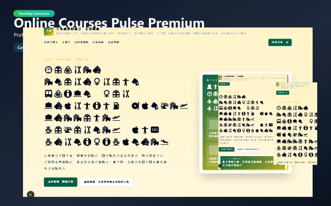 Online Courses Pulse Premium preview