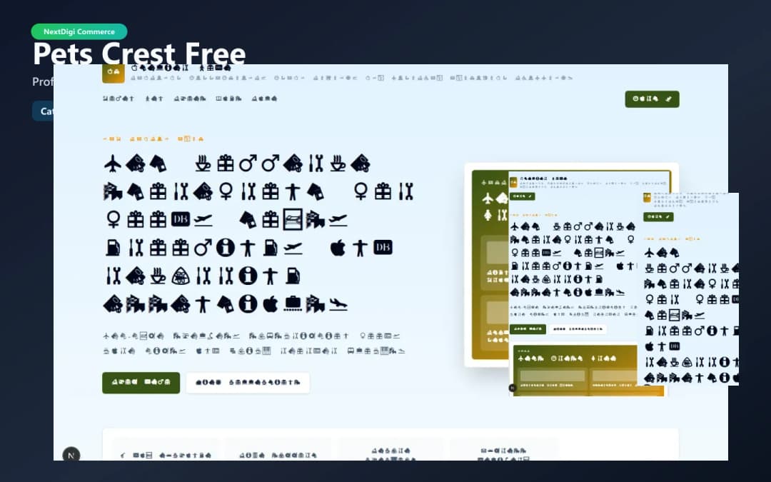 Pets Crest Free preview