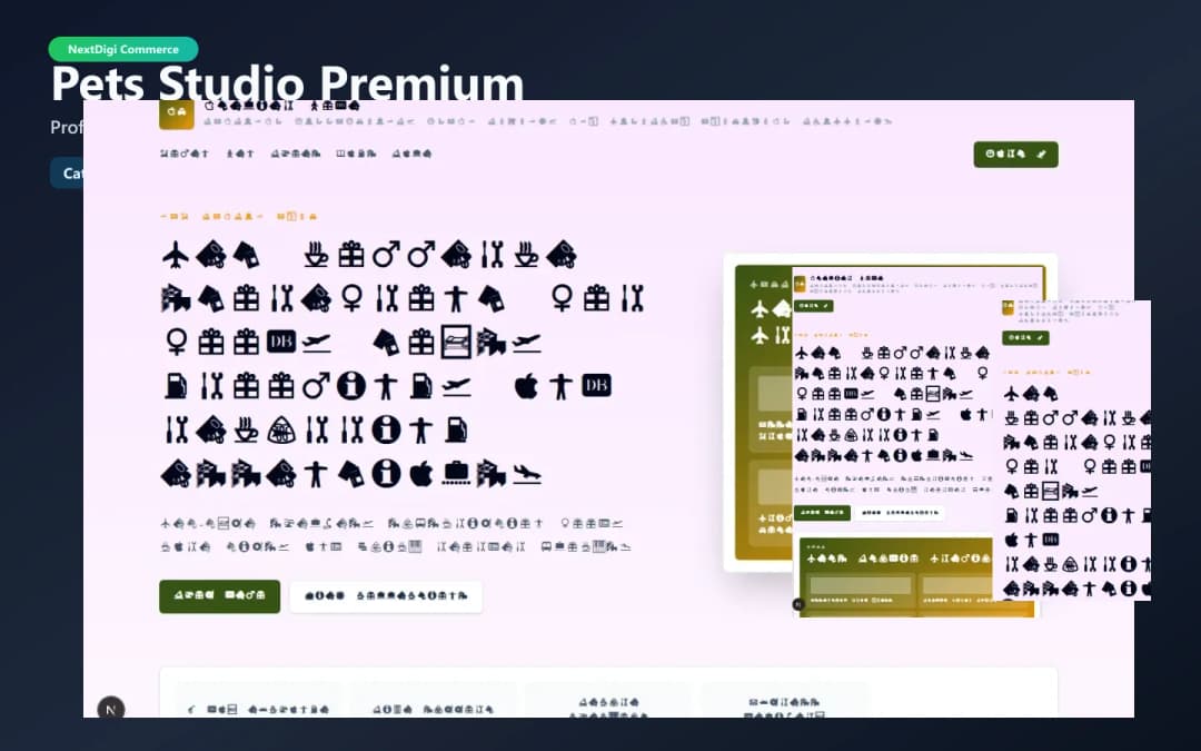 Pets Studio Premium preview