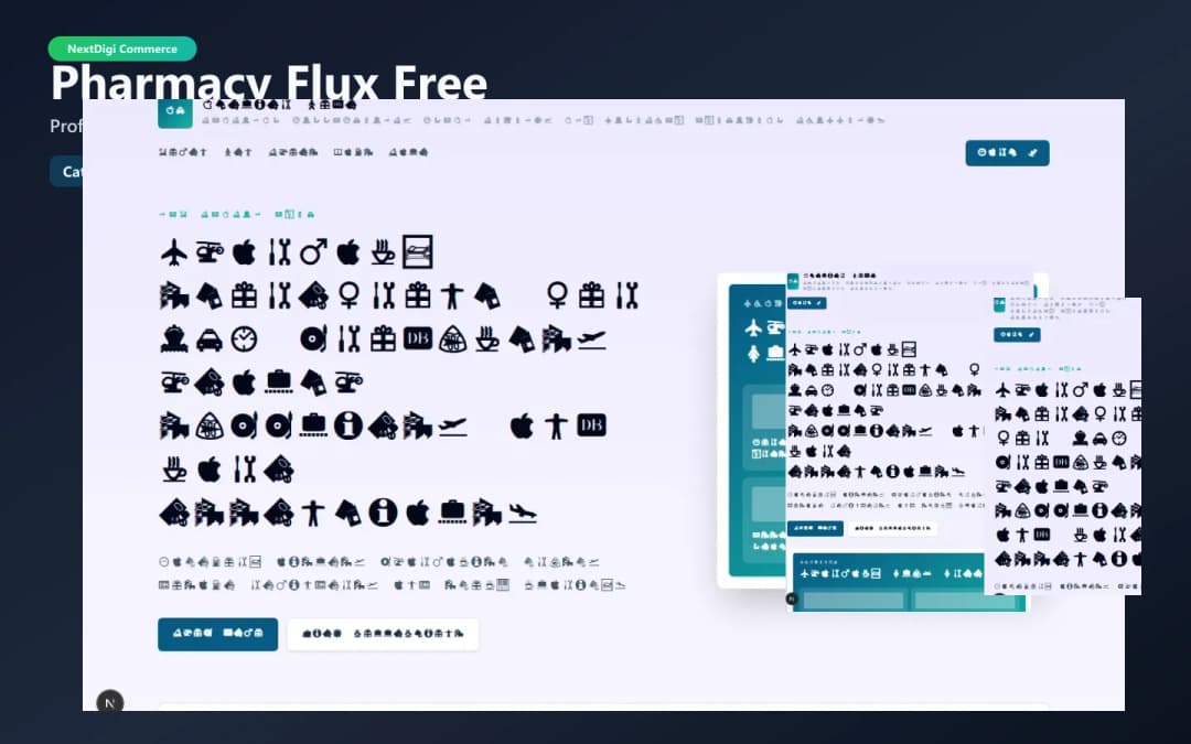 Pharmacy Flux Free preview