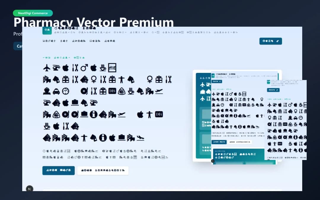 Pharmacy Vector Premium preview
