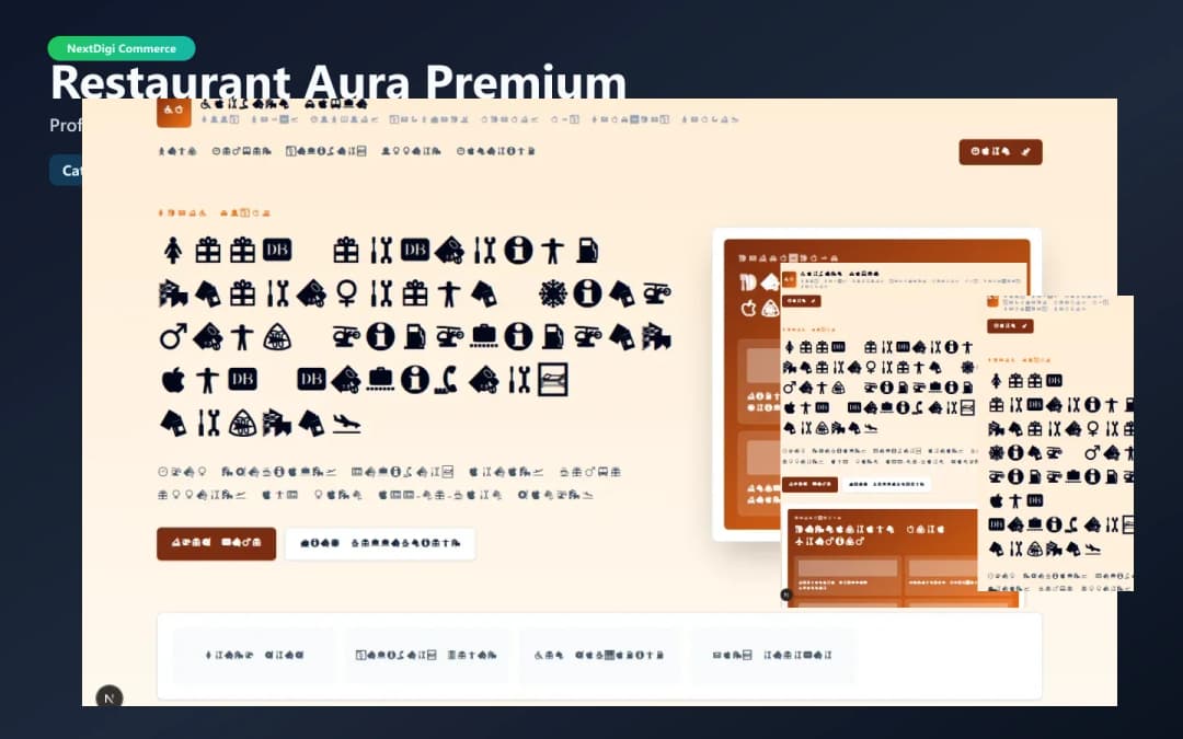 Restaurant Aura Premium preview