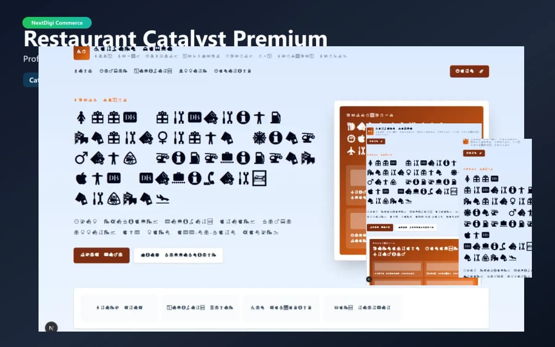 Restaurant Catalyst Premium preview