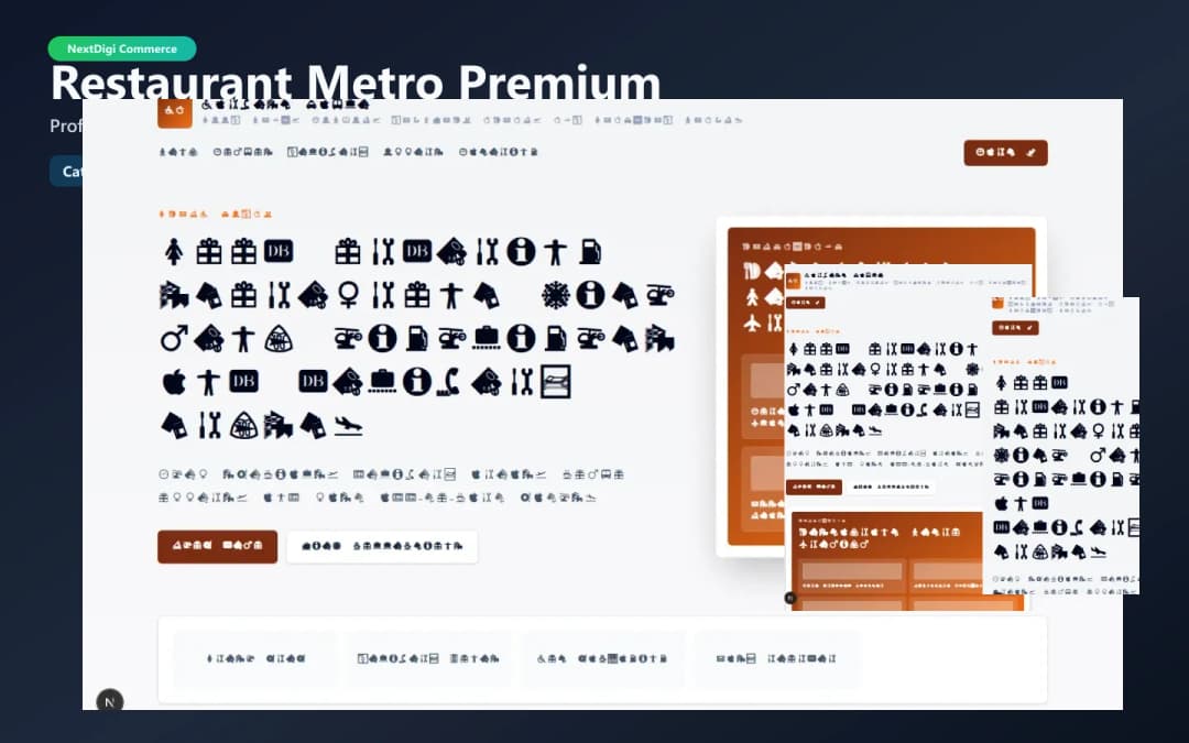 Restaurant Metro Premium preview