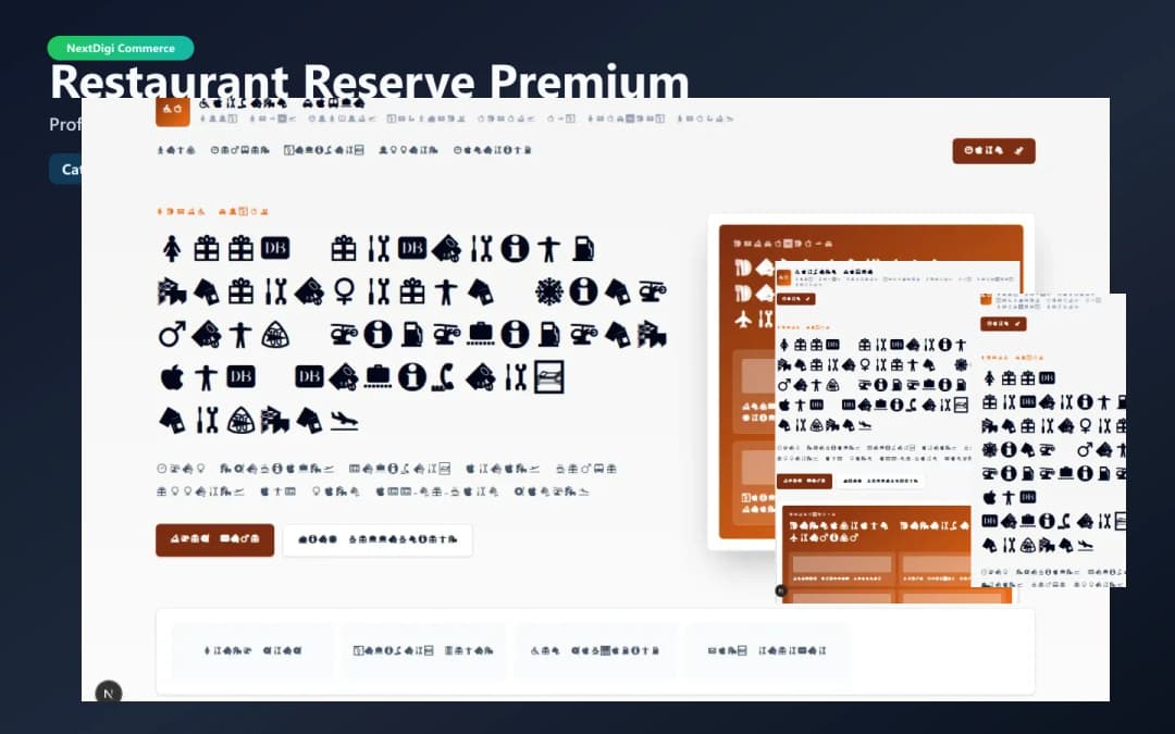 Restaurant Reserve Premium preview