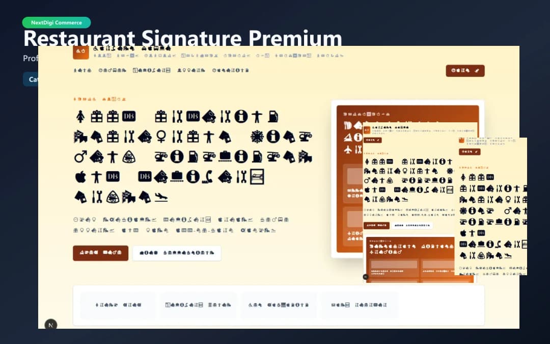 Restaurant Signature Premium preview