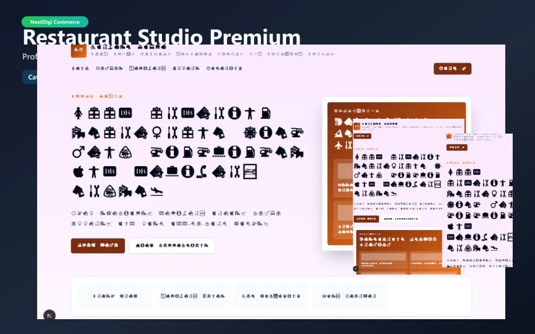 Restaurant Studio Premium preview