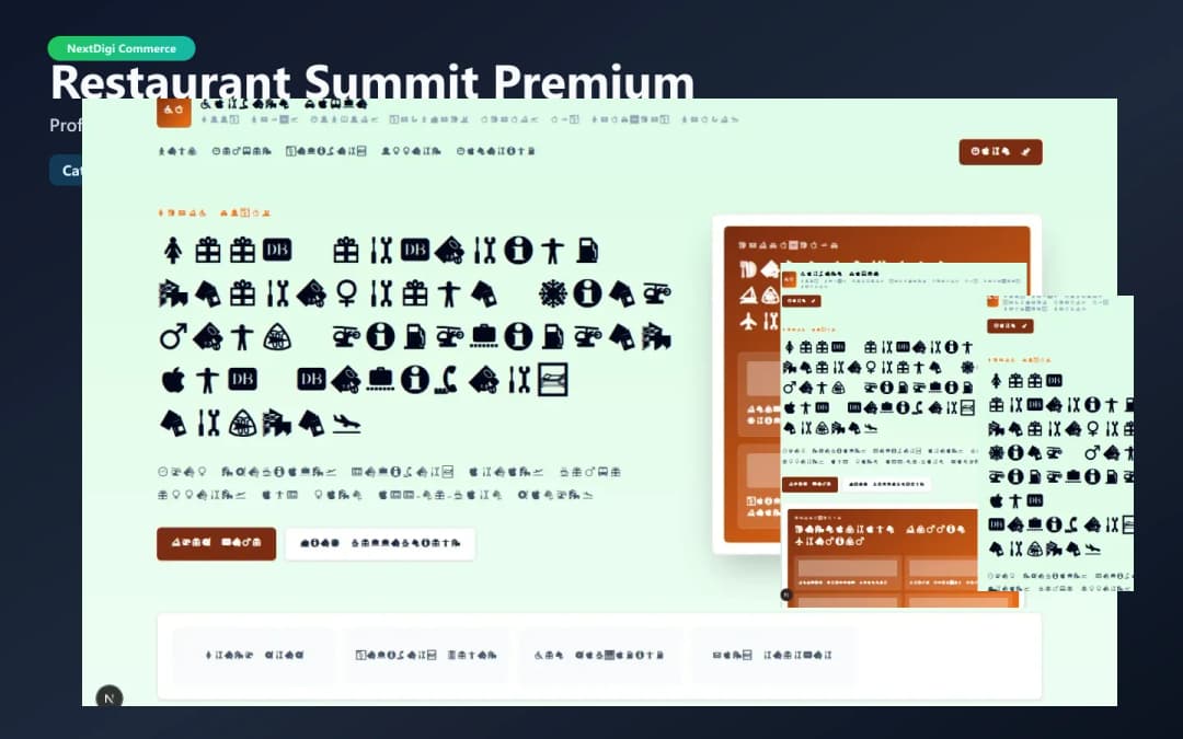 Restaurant Summit Premium preview