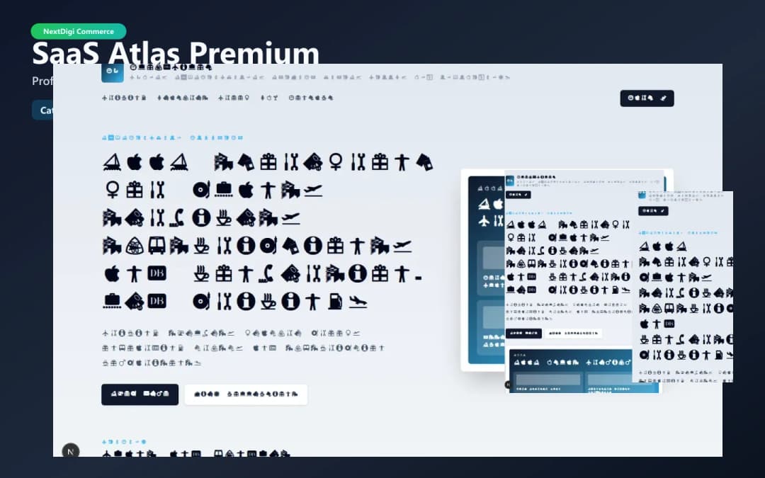 SaaS Atlas Premium preview