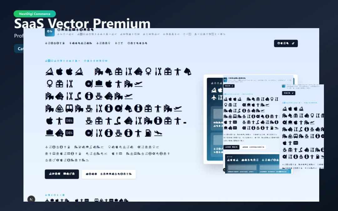 SaaS Vector Premium preview