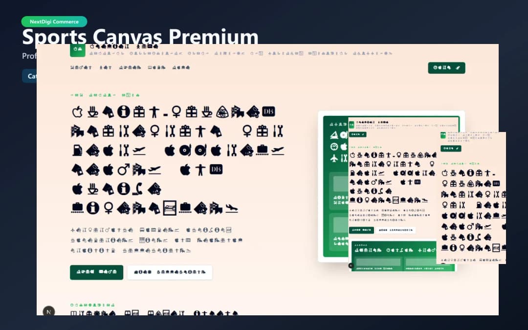 Sports Canvas Premium preview
