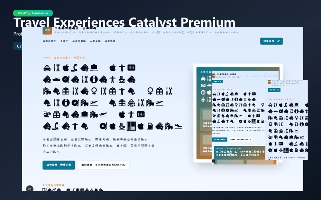 Travel & Experiences Catalyst Premium preview