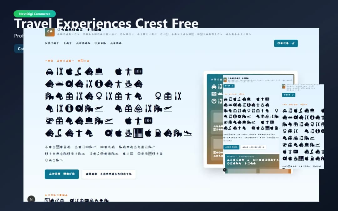 Travel & Experiences Crest Free preview