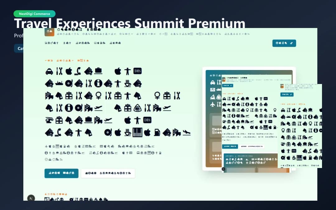 Travel & Experiences Summit Premium preview